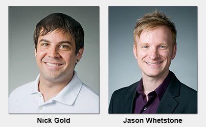 Nick Gold and Jason Whetstone