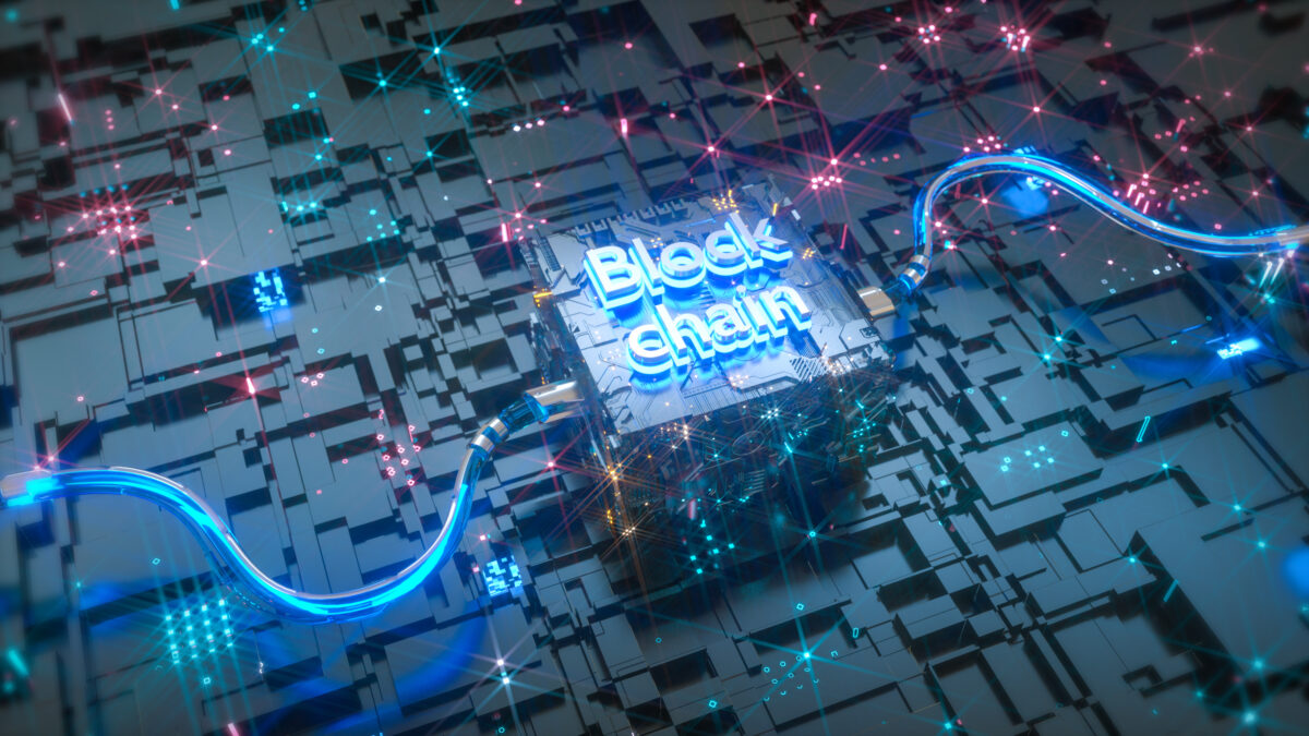 BlockchainBlockchainCoreTechnologyCreativeAbstractScene